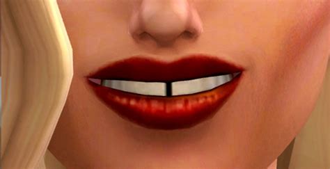 Gap Teeth By Zoravenka At Mod The Sims Sims 4 Updates