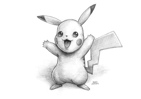 Pokémon Sketches Pokemon Sketch Pikachu Drawing Cute Drawings
