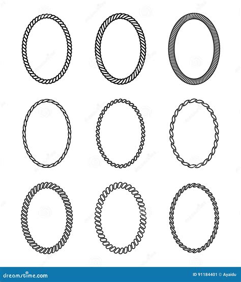 Oval Borders And Frames