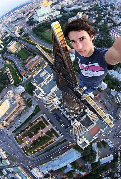 Russian Daredevil Photographer Takes The Ultimate Selfies