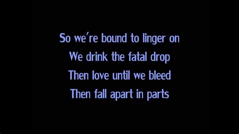 Love Until We Bleed Lykke Li Hd Lyrics On Screen Youtube