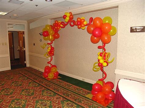 Themed Balloon Flower Arch