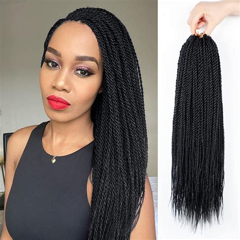 Buy Nayoo Senegalese Twist Crochet Hair 8 Packs 18 Inch Crochet Hair