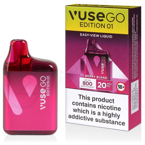Berry Blend Vuse Go Edition 01 Disposable Vape 800 Puff