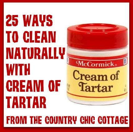 This byproduct is a form of. Cleaning with Cream of Tartar - The Country Chic Cottage