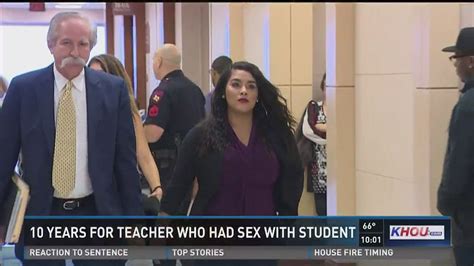 Ex Teacher Who Got Pregnant By Student Sentenced To 10 Years