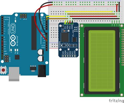 Arduino Tutorial X I C Character Lcd Display With Arduino Uno From