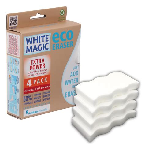 White Magic Extra Power Eraser Sponge Pack Of 4 Chefs Complements