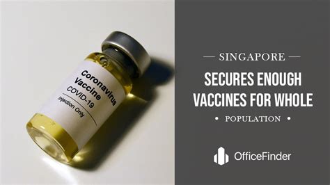 Recommended travel vaccinations for singapore. Singapore Secures Enough Vaccines For Whole Population