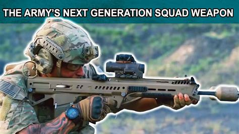 Meet The Armys Next Generation Squad Weapon Youtube
