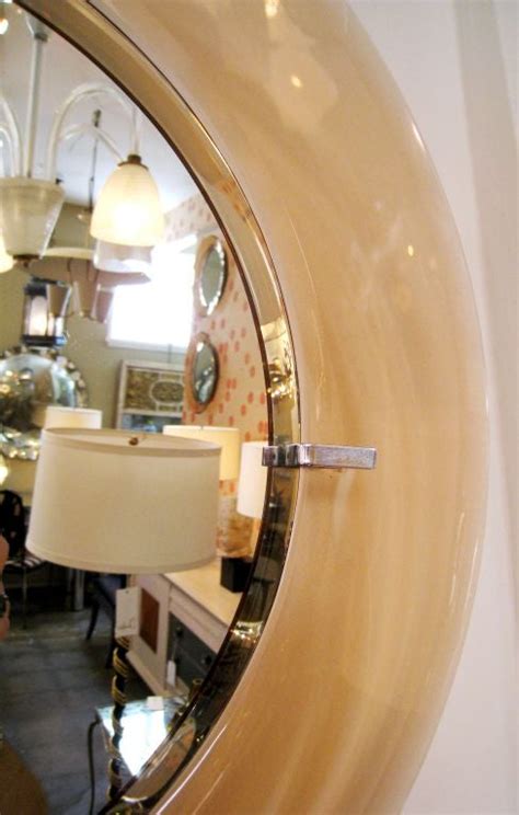 Bent Glass Frame Italian Mirror For Sale At 1stdibs