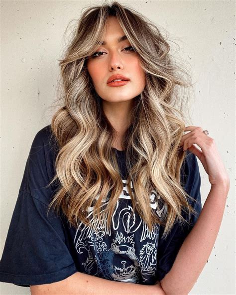 Dark Hair With Blonde Bangs The Perfect Combination For A Fun And Fashionable Look