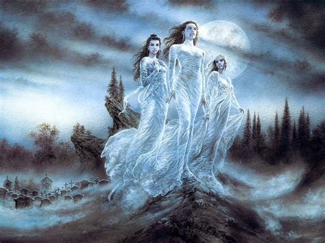 Paintings Of Ghosts Female Ghost Fantasy Art Wallpaper With 1024x768
