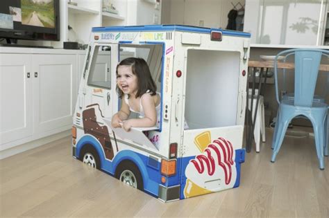 Entrepreneurial Designer Creates Super Sized Cardboard Toy Food Trucks