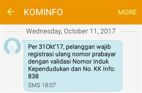 Maybe you would like to learn more about one of these? Kominfo Wajibkan Registrasi Ulang Nomor Telepon Sebelum ...