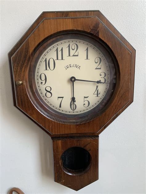 Bulova Wall Clock With Pendulum Rclocks
