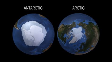 Arctic And Antarctic Sea Ice How Are They Different Climate Change Vital Signs Of The Planet