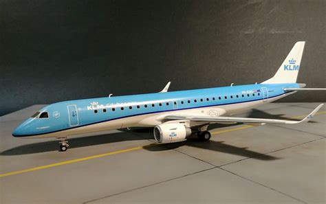 Embraer Emb 190 1144 Scale Model Passenger Airplane Etsy