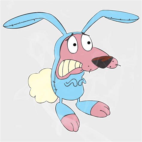 Courage The Cowardly Dog Bunny