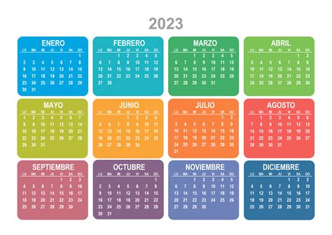 Plantilla De Calendario 2023 Archivo Editable De Indesign Etsy M Xico