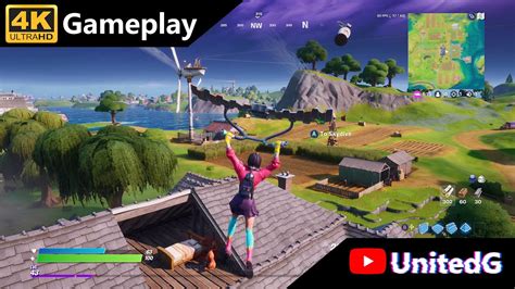 Fortnite Xbox One X Gameplay 4k Youtube