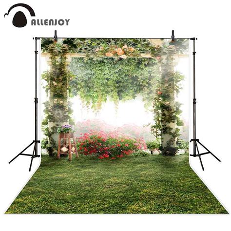 Allenjoy Flower Garden Photography Background Nature Wedding Spring