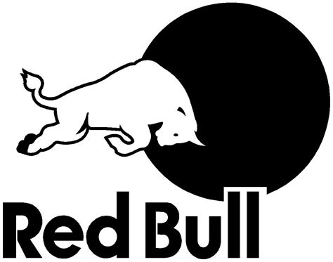 Red Bull Logo Stencil Finer