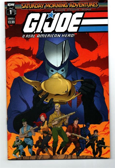 Gi Joe A Real American Hero 1 A Cover Saturday Morning Adventures Idw