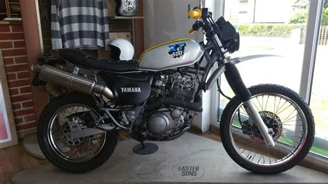Details Zum Custom Bike Yamaha Xt 500 Des Händlers Ws Motorradtechnik Kg