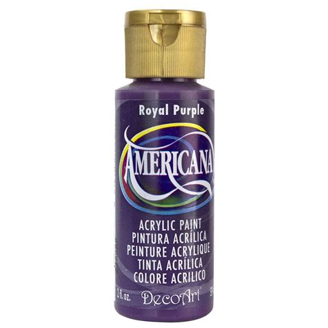 As for the red counterpart, the following oil pigments would produce clean purple mixes. DecoArt Americana 2 oz. Royal Purple Acrylic Paint-DA150-3 ...
