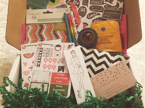 the ultimate planner subscription box for all your planning and creating need… cratejoy