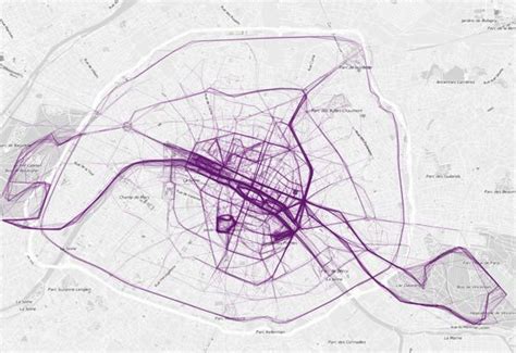 Where People Run La Nouvelle Data Visualisation De Nathan Yau