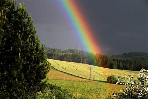 26 Naturbilder Regenbogen Landschaft Globetrotspot