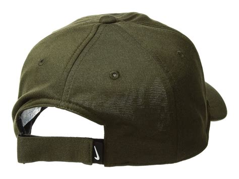 Nike Aerobill Heritage 86 Cap Legend Olive Canvasblack Baseball Caps