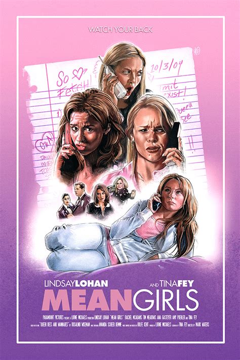 Mean Girls Archives Home Of The Alternative Movie Poster Amp