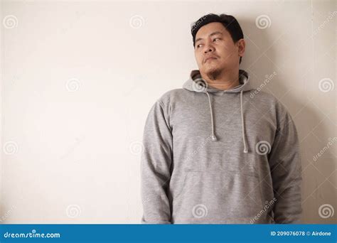 Sad Depressed Anxiety Asian Man Thinking Contemplating Bad Thing