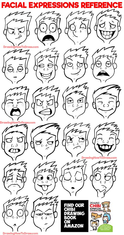 How To Draw Face Expressions Cartoon Cartoon Drawing Facial Expression Getdrawings Bodemawasuma