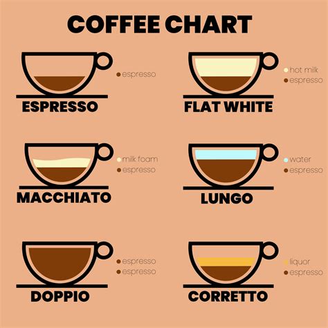 Coffee Types Infographic Vector Illustration 14477738 Vector Art At