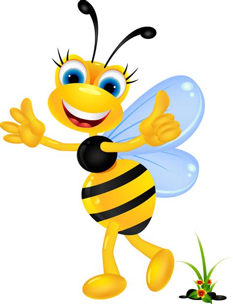 Cartoon Bee PNG Photos PNG Mart