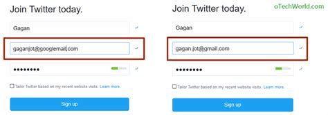 Create Multiple Twitter Accounts With One Email - oTechWorld