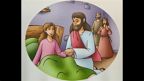 Jesus Heals Jairuss Little Daughter Bible Story For Kids Read Aloud