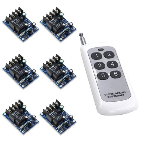 new product dc12v 24v 36v 48v 1ch wireless digital remote controller receivers and transmitter