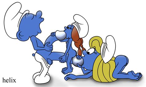 Rule 34 Helix Sassette Smurfette Tagme The Smurfs 1283984