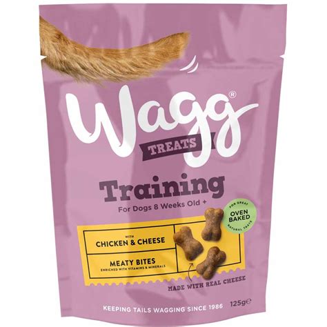 Wagg Chicken and Cheese Dog Training Treats 125g | Wilko