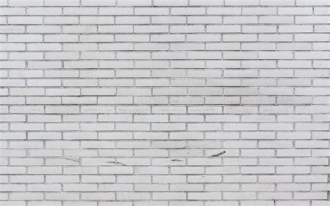 Download Wallpapers White Brick Wall Brick Texture White