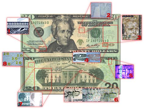 Security Features Of The Us Twenty Dollar Bill Due To The Flickr