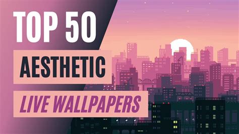 Top 50 Best Aesthetic Live Wallpapers Wallpaper Engine ⚙️ Youtube