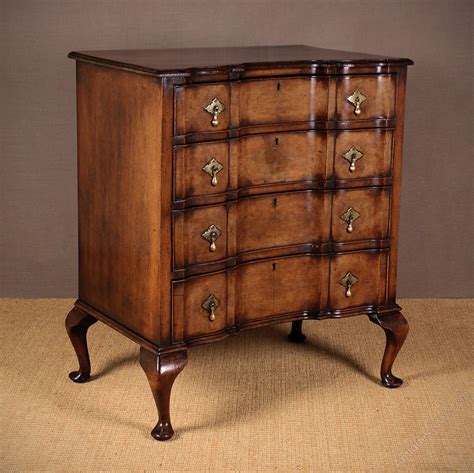Queen Anne Style Chest Of Drawers C1930 Antiques Atlas
