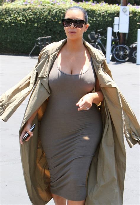 Stylebust Kim Kardashian Wearing Enza Costa Rib Tank Dress