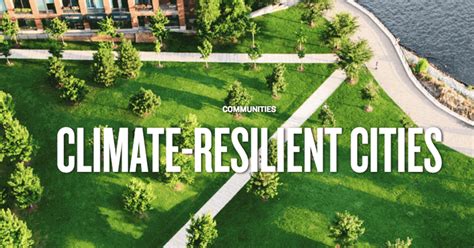 How Cities Are Becoming Resilient